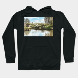 The Oxford Canal At Thrupp Hoodie